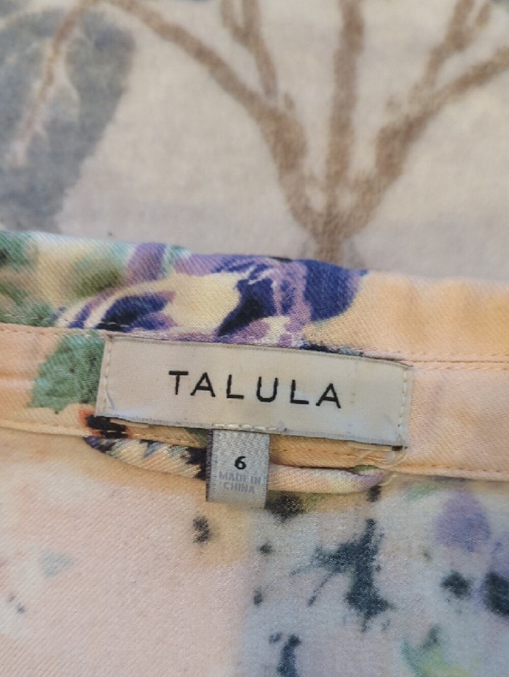 Talula Pink Floral Open Blazer Jacket - Picture 3 of 3